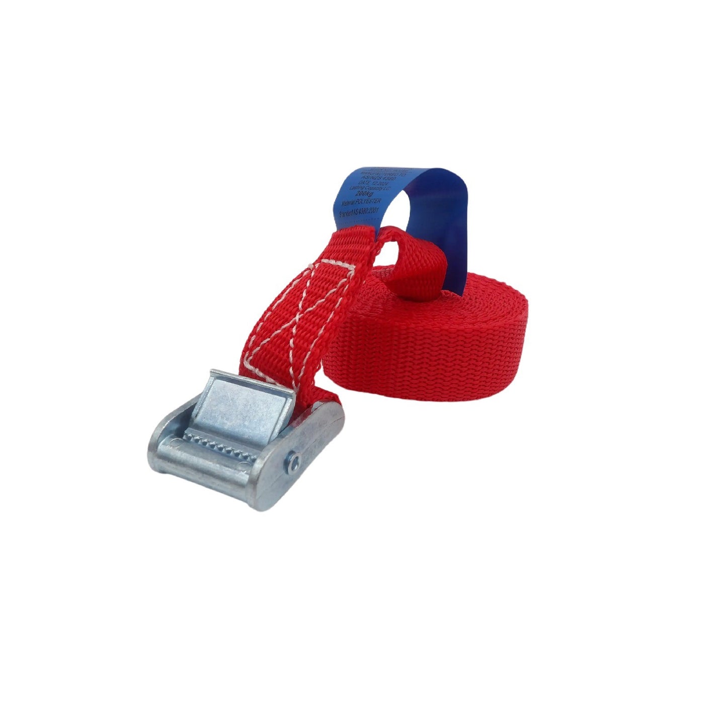 Cam Buckle Tie Down 2.5M X 25MM Red