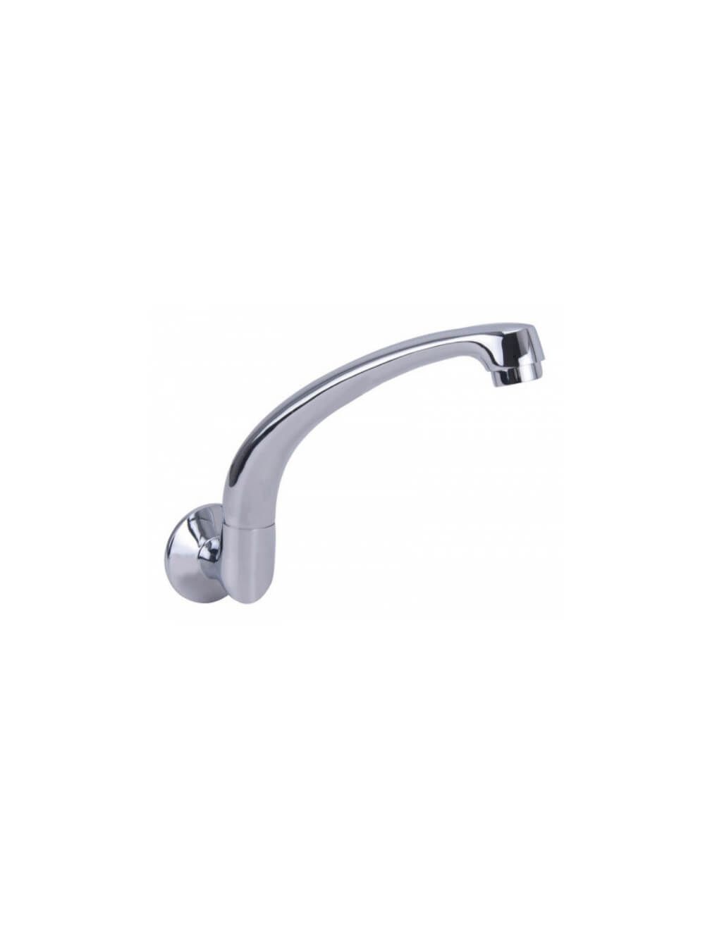 Renew Aerated Cast Wall Swivel Spout 180mm- Chrome