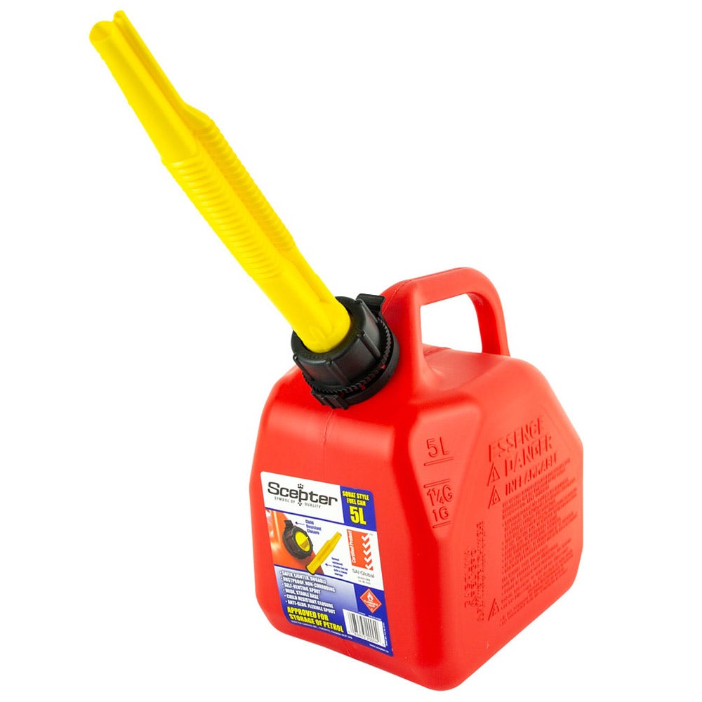 Scepter Fuel Can 5L- Red