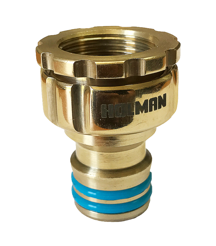 Holman 18mm Brass Universal Tap Adaptor