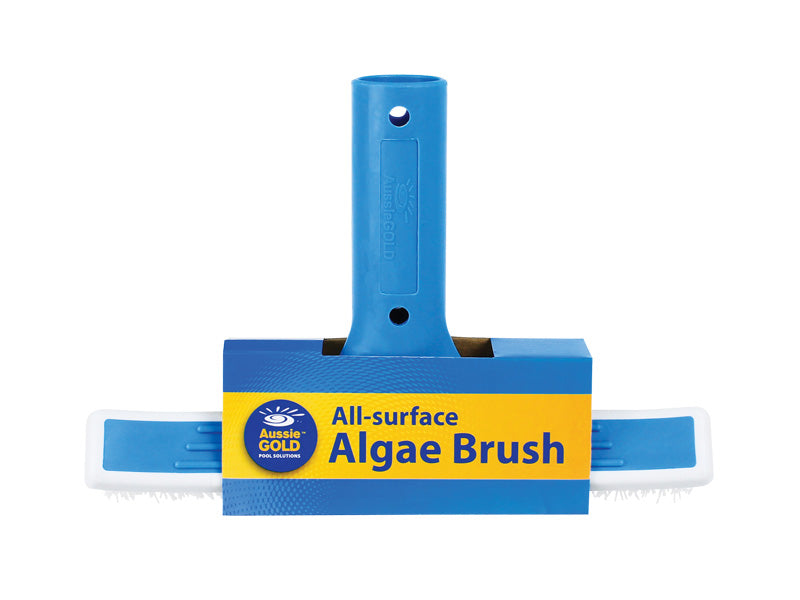 Aussie Gold Algae Brush All Surface 10"