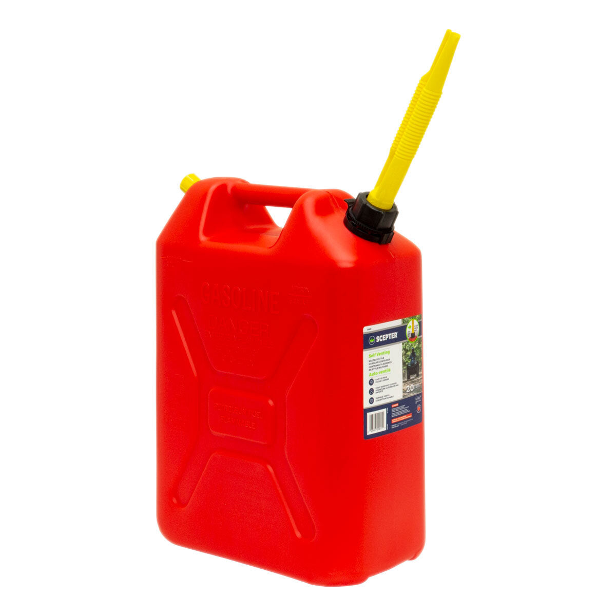 Scepter Fuel Can 20L- Red