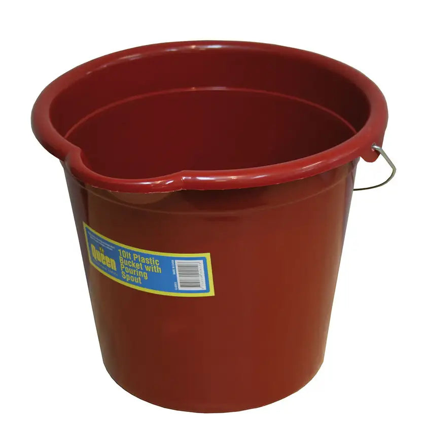 Queen Plastic Bucket w/ Spout 10L