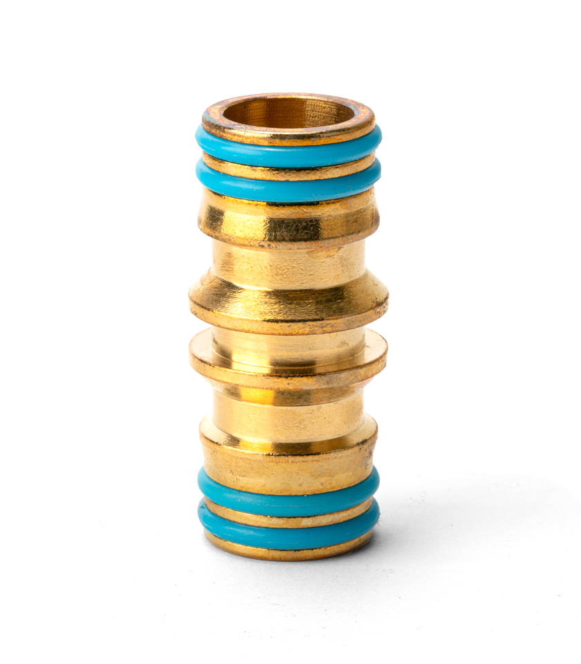 Holman 18mm Brass 2 Way Coupling