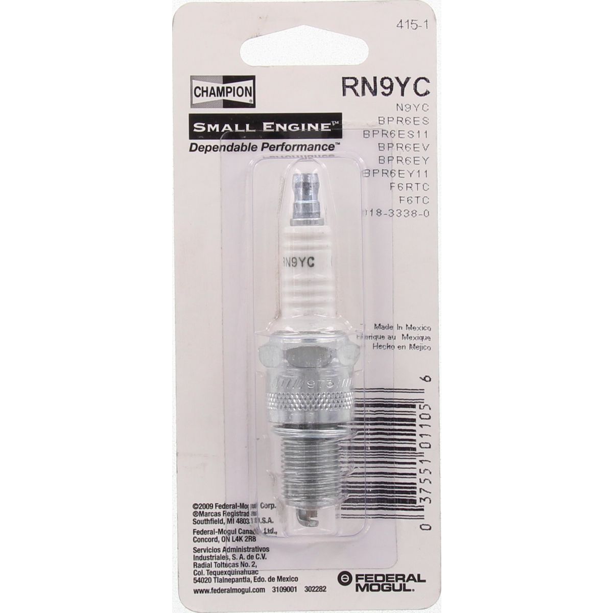 Champion Spark Plug RN9YCMP