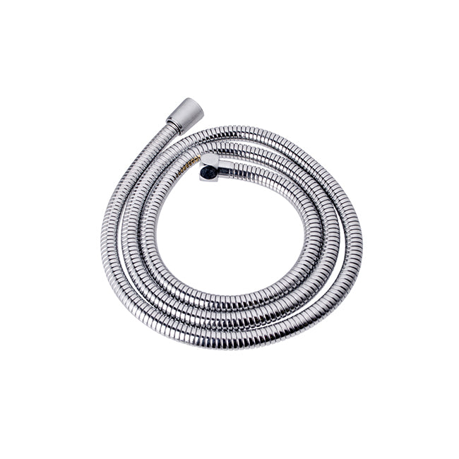 Renew Double Interlocking Hose 1.5m- Chrome/Brass