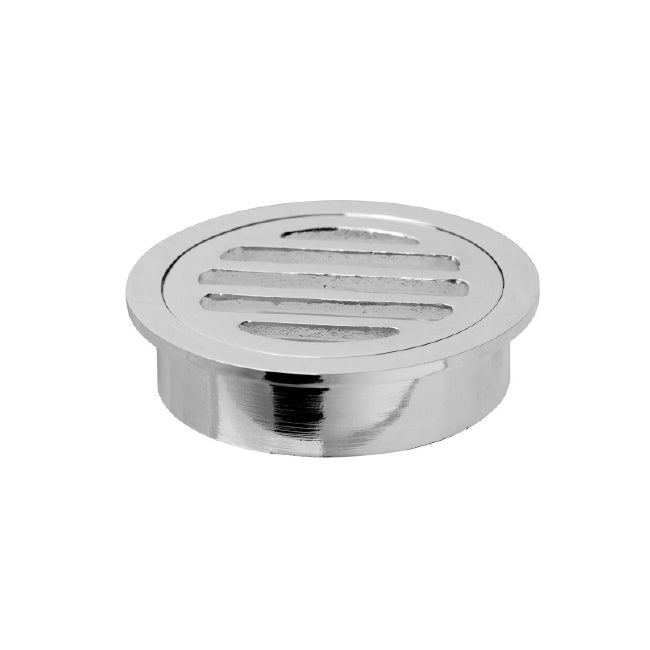 Renew Round Grate 80mm- Chrome