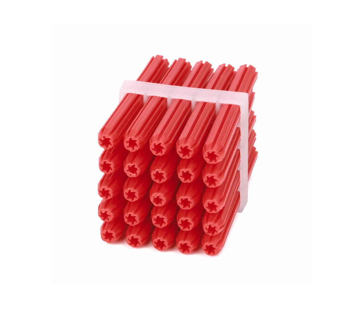 Ramset Wall Plug Red 6 x 35mm Pk25