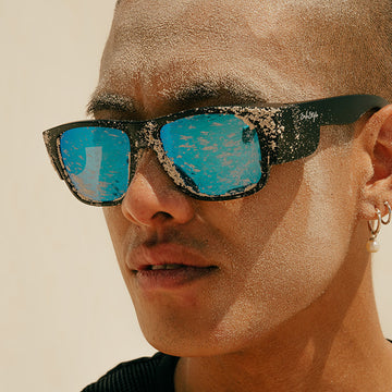 Safestyle Fusions Matte Black Frame/Mirror Blue Polarised