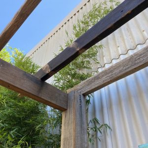 Ironwood Hardwood Post Reclaimed Wirebrushed Feature Grade