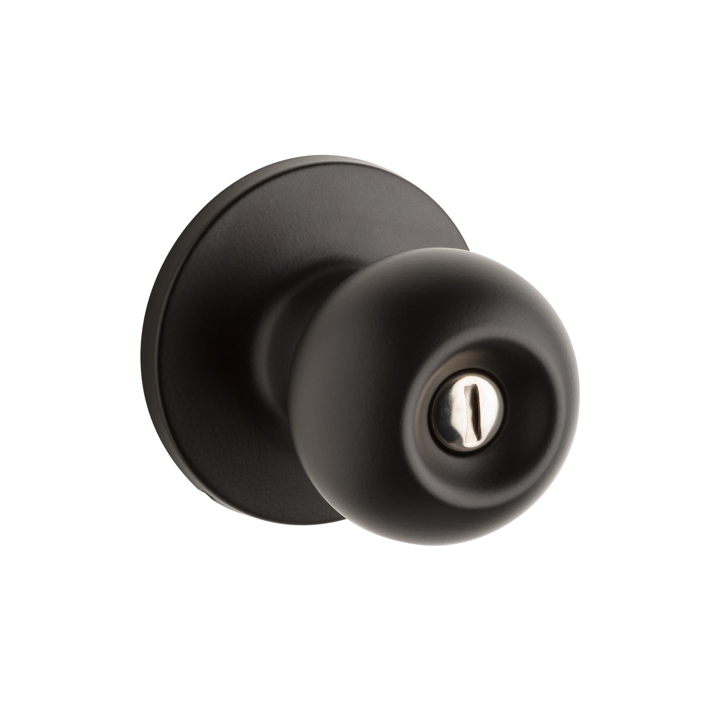 Lane Bala Privacy Knob Set- Matte Black