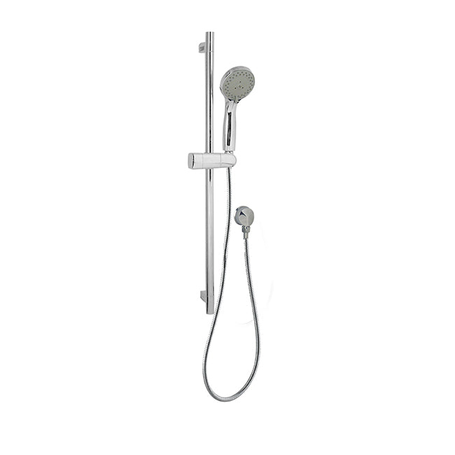 Renew Oxygenic Hand Shower on Rail w/ Hose and Elbow Three Function 90mm- Chrome