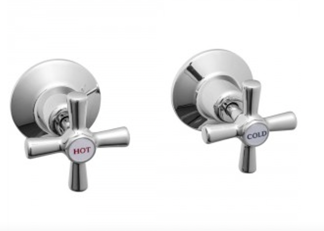 Renew Easy Clean Wall Stops Chrome