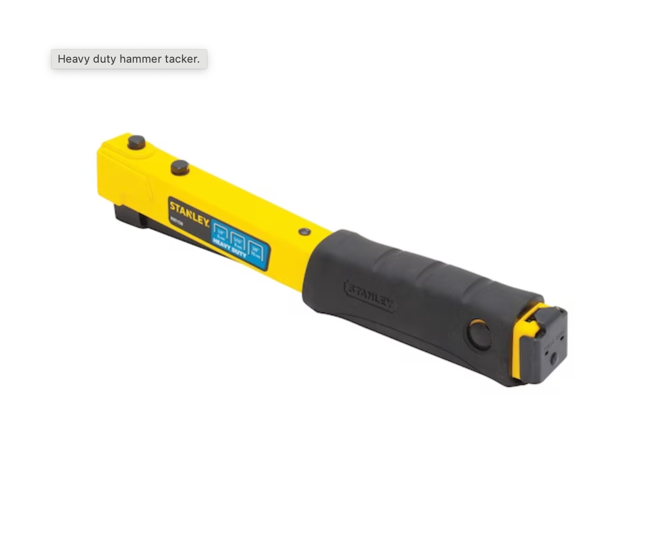 Stanley Hammer Tacker
