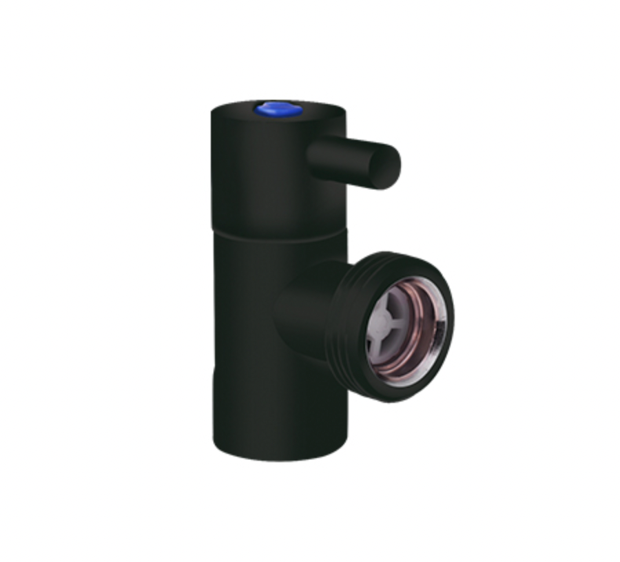 Dan Elle 1/4 Washing Machine Cock - Matte Black