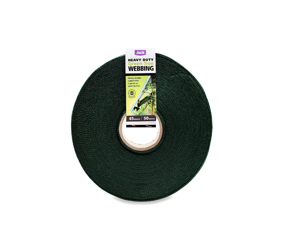 Jack Heavy Duty Green Tree Webbing 33m
