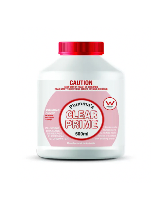 Priming Fluid Clear 500ml Plummas