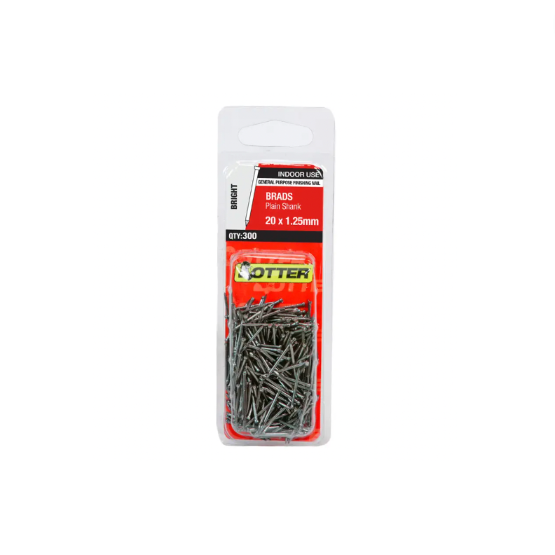 Otter Bullet Head Bright Steel Nail 30x1.60mm 130PK