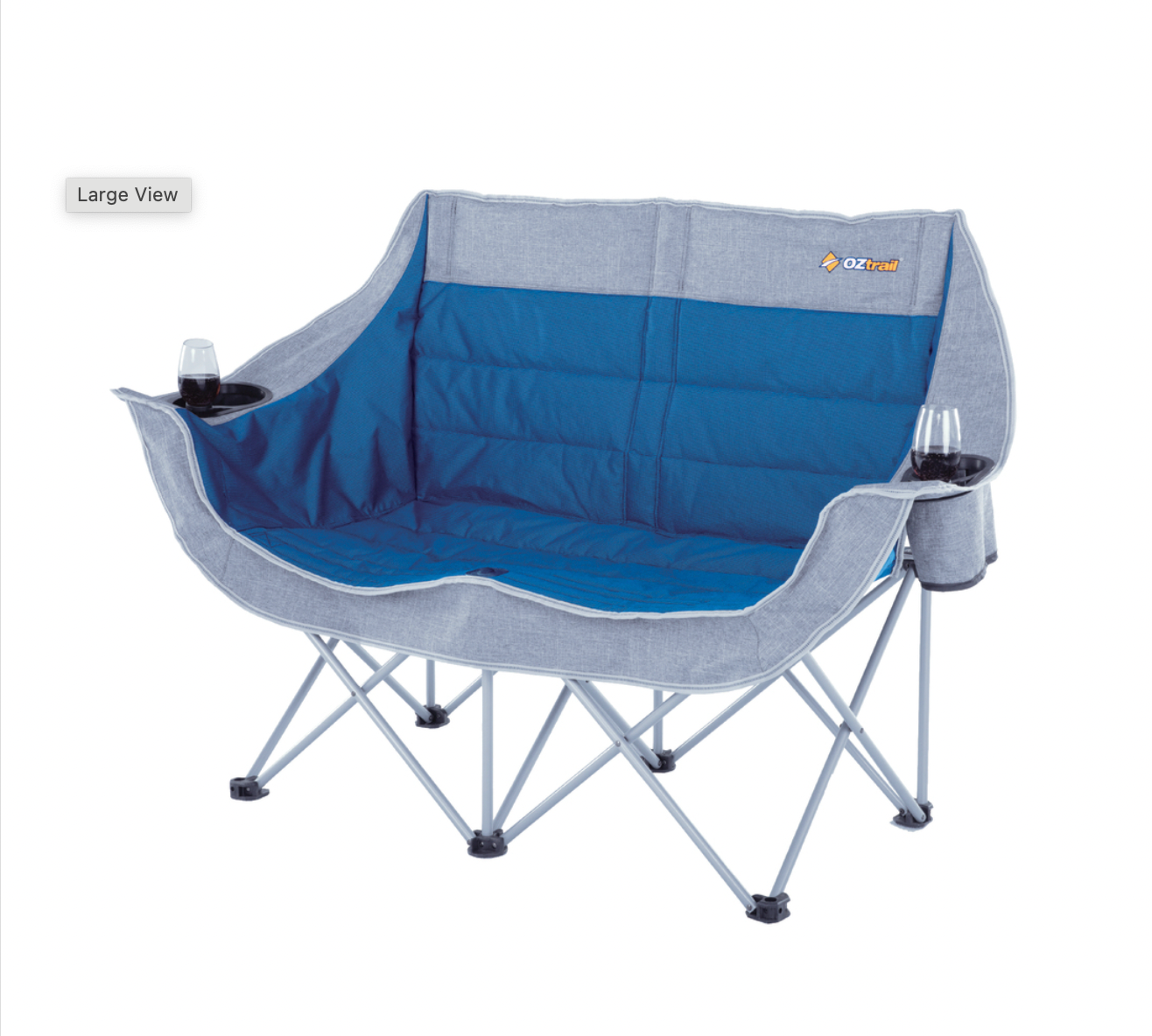 Oztrail Galaxy Sofa - 2 Seater w/ Arms