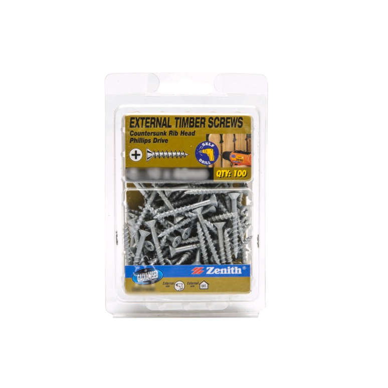 Zenith Ext Timber 8-10 x 50MM Pk50