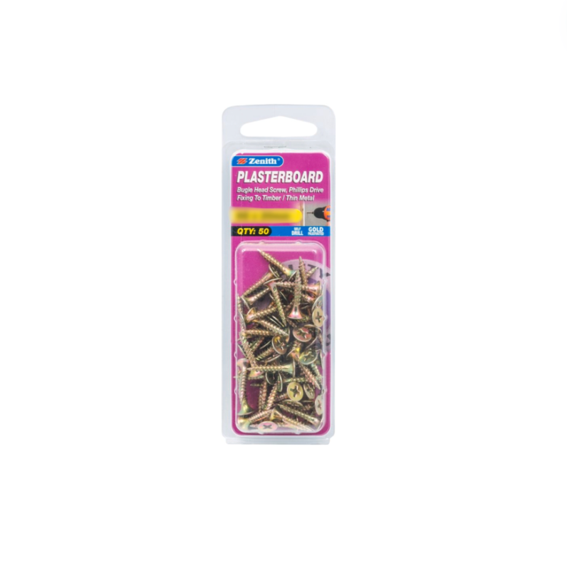 Zenith Plasterboard Screw 8G x 40MM Pk30