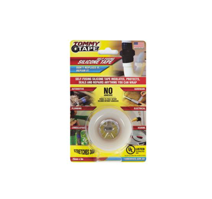 Tape Silicone Clear 25mm x 3m