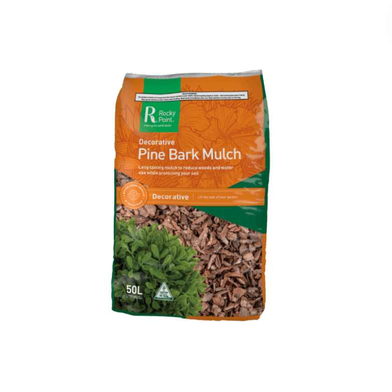 Rocky Point Pine Bark Mulch 50L