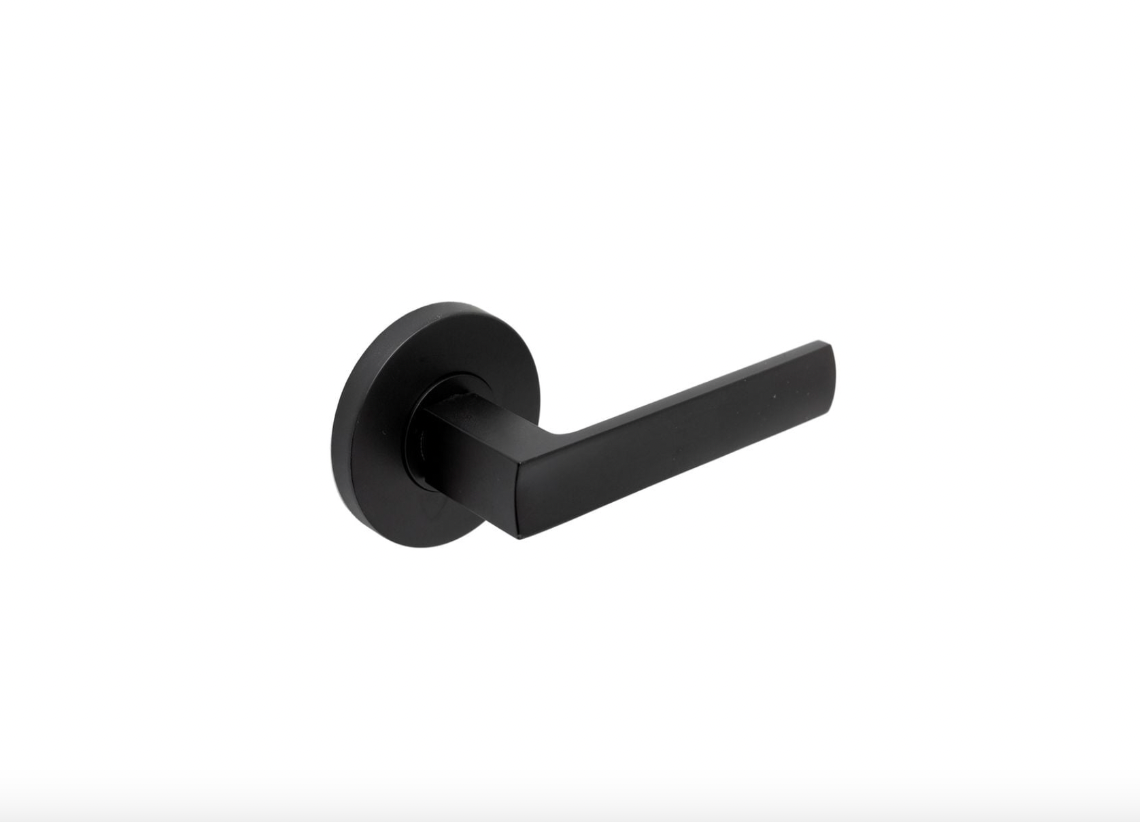 Lane Oxford Matte Black Dummy Lever