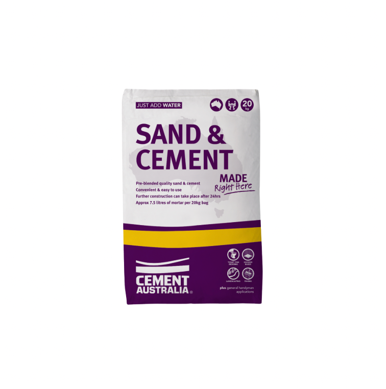 Cement Australia Sand & Cement 20kg