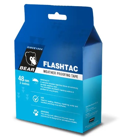 Bear Flashtac Weather Proofing Tape 72 x 3m
