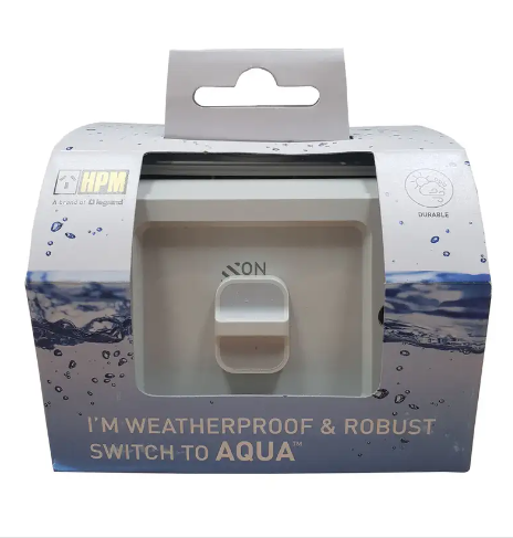 HPM Gang Surf 1 Weather Proof Switch