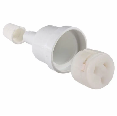 HPM 10A Cord Extension Socket White