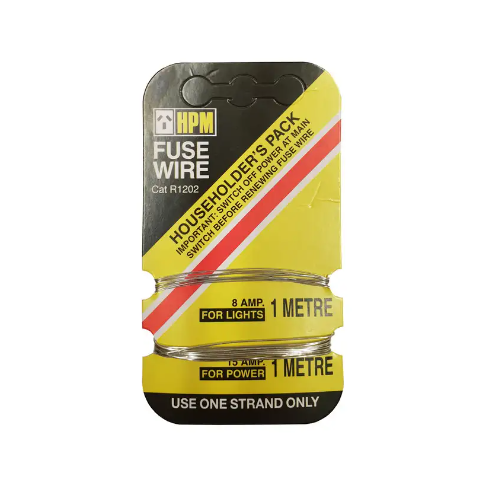 HPM 8-16amp Carded Fuse Wire 1m