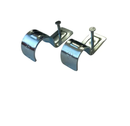 Tripac Saddle Metal Half W/nail 25mm