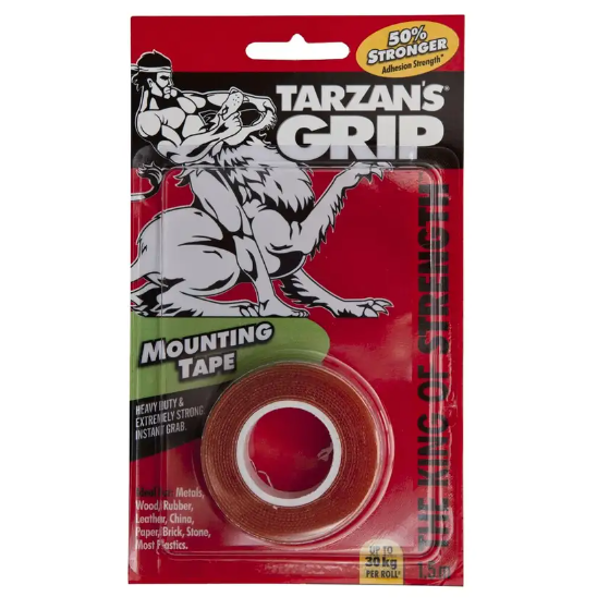 Tarzan's Grip Heavy Duty Mounting Tape 1.5m