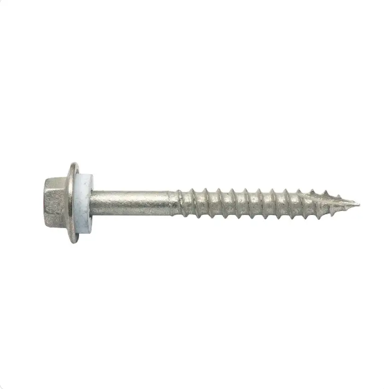 Zenith Timber Screw HH W/ Seal 12G x 50mm Pk 8