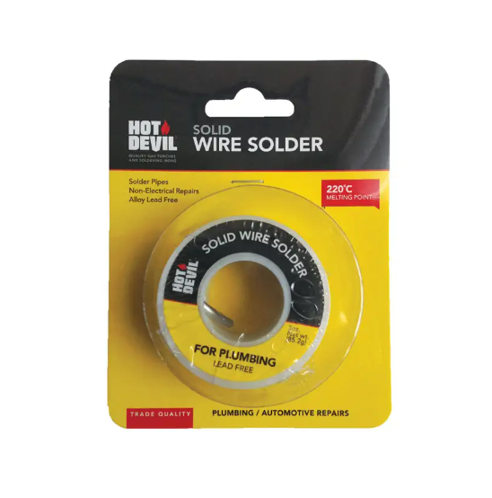 Hot Devil Solid Wire Solder