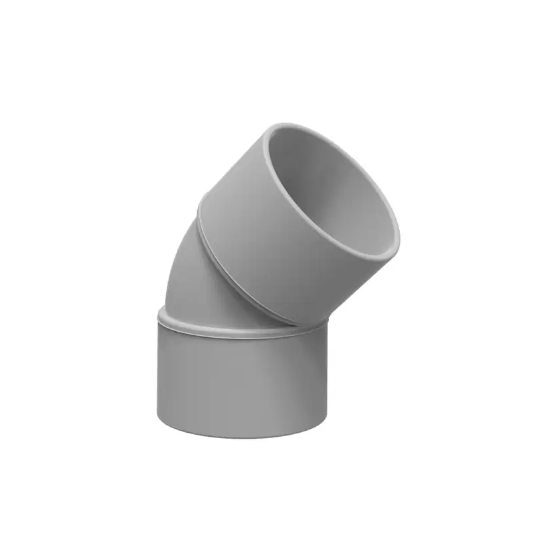 Holman DWV PVC Bend F&F 50mm 15 Deg