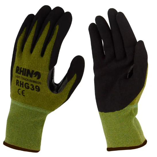 Rhino Glove Light-Touch Bamboo Medium