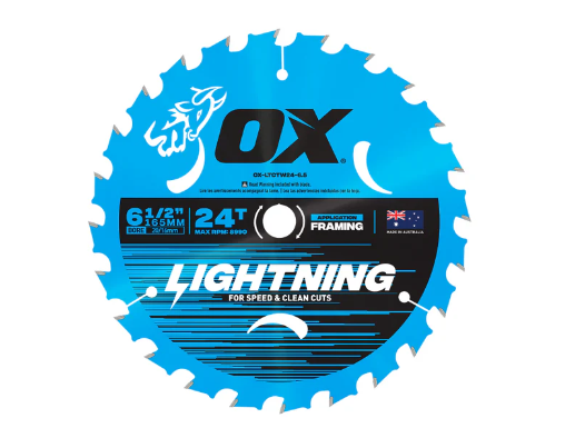 OX Pro Lightning 9-1/4-Inch Circular Saw Blade 40-Tooth