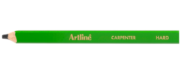 Artline Carpenter Pencil- Green Hard