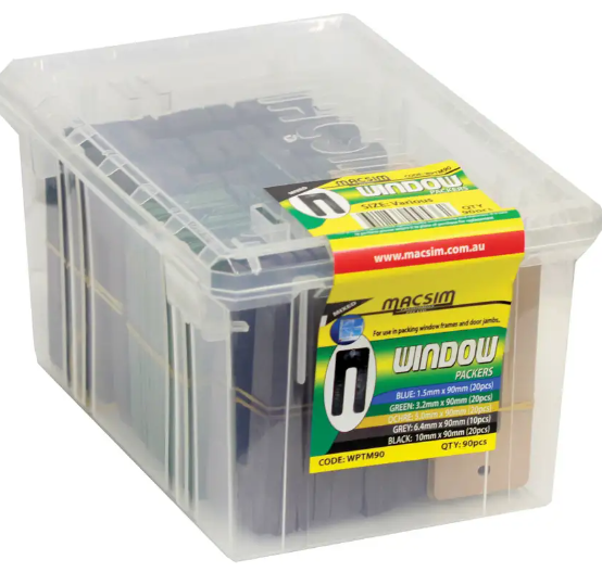 Macsim Window Packers 90 Box- 75mm Mixed
