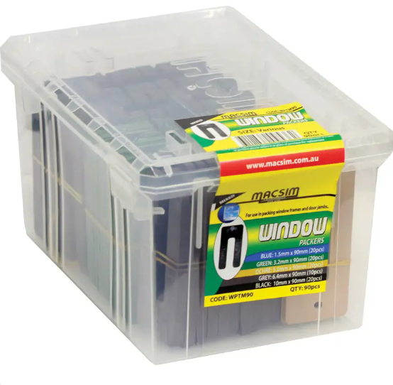 Macsim Window Packers 90 Box- 90mm Mixed