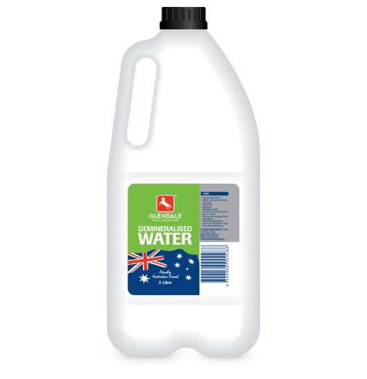 Glendale Demineralised Water 2L