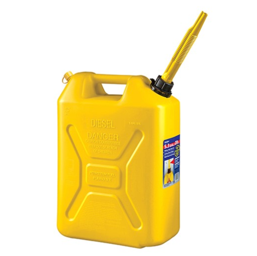 Scepter Diesel Fuel Can 20L- Yellow