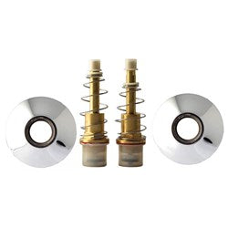 Renew Wall Top Assembly- SBAs+Flanges- Chrome