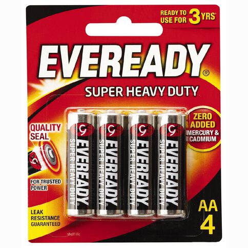 Eveready AA 4PK