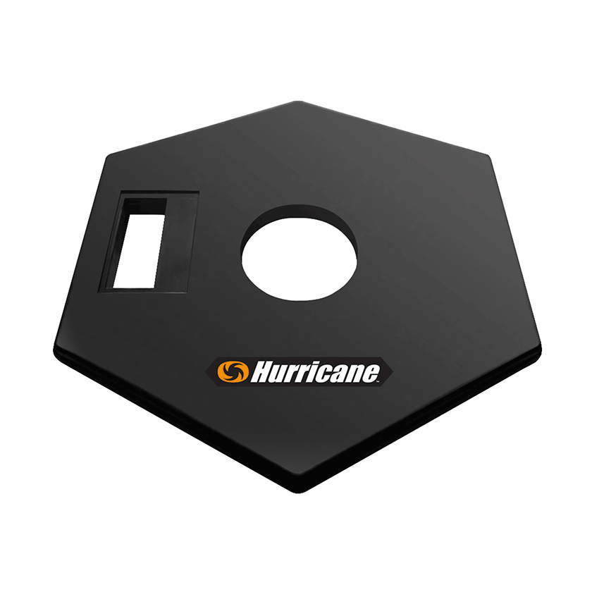 Hurricane Safety Bollard Rubber Base 6kg