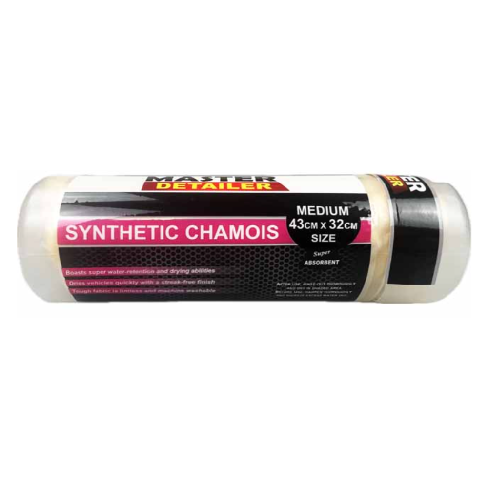 Master Detailer Synthetic Chamois Medium