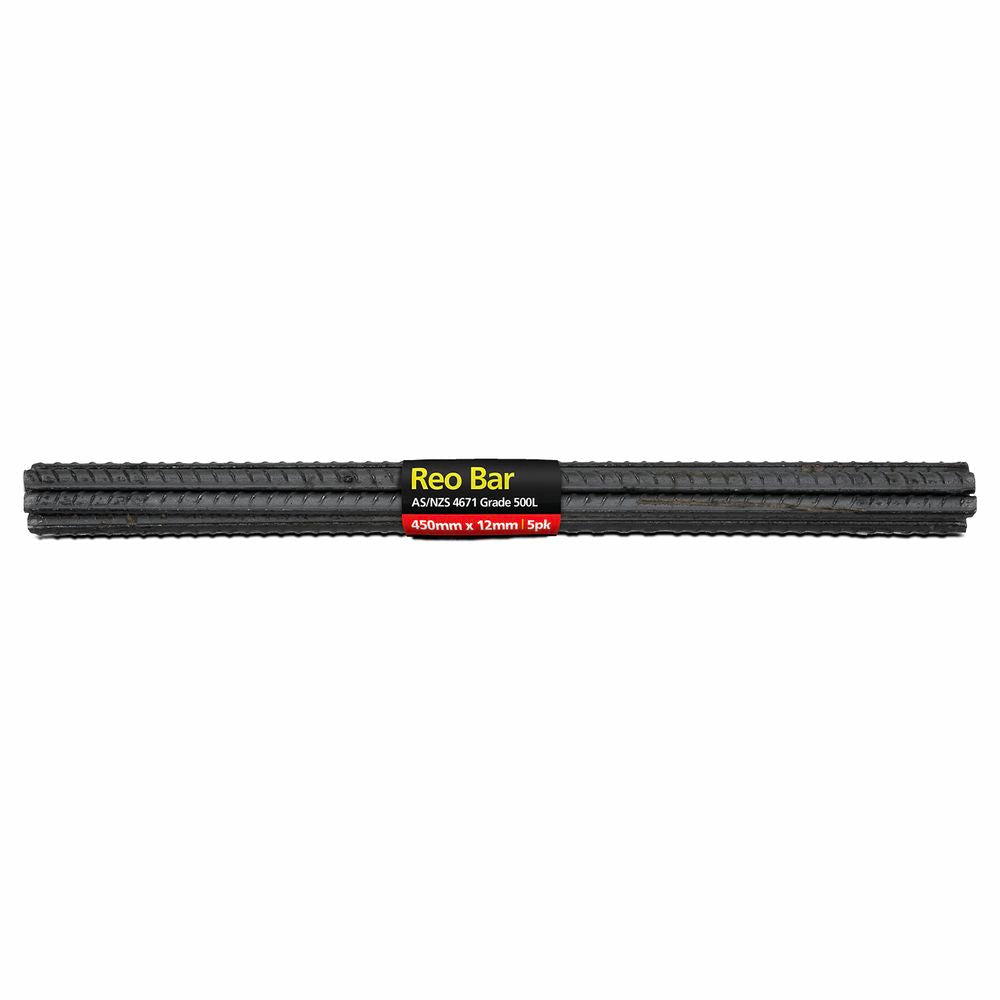 Jack Reo Bar 12 x 450mm 5PK